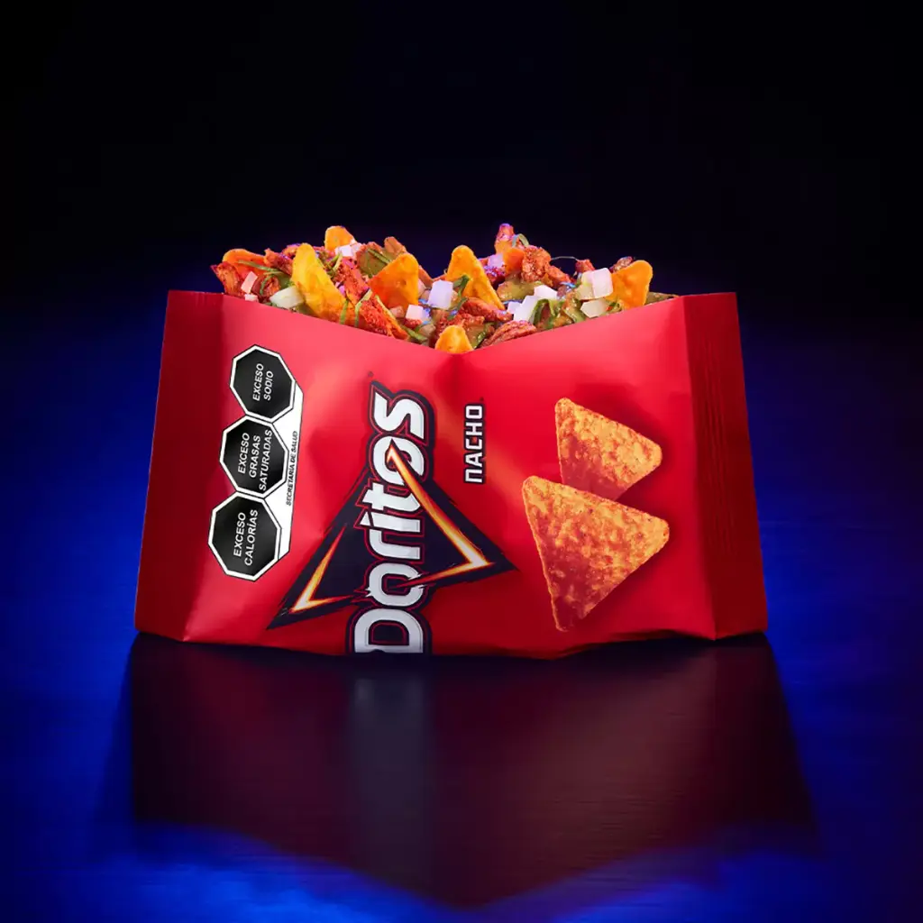DORITOS NACHO BOTANA DE MAÍZ SABOR QUESO Y CHILE 650 G