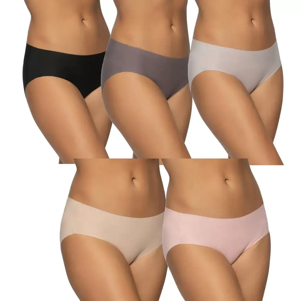 BLACK BOW ROPA INTERIOR PARA DAMA 5 PIEZAS VARIAS TALLAS Y COLORES