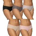 BLACK BOW ROPA INTERIOR PARA DAMA 5 PIEZAS VARIAS TALLAS Y COLORES