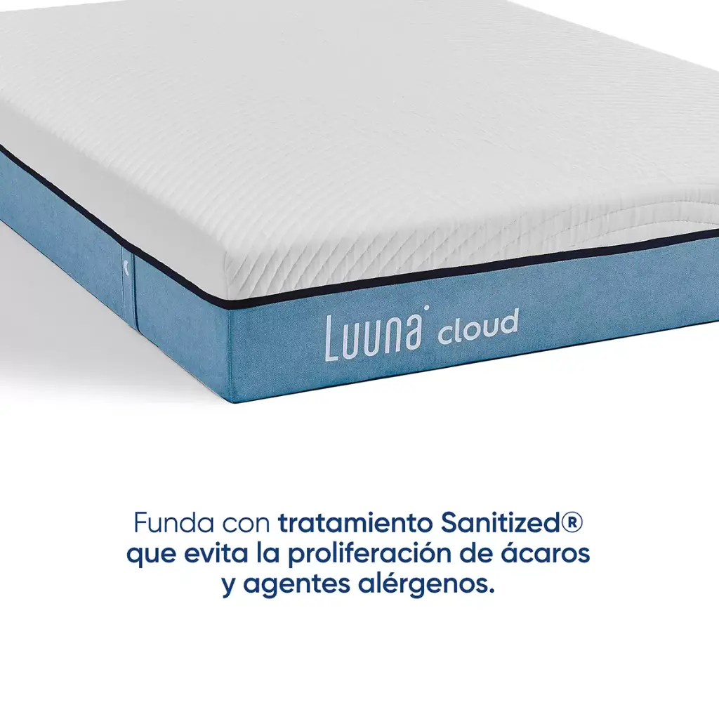 LUUNA CLOUD, COLCHON KING, MEMORY FOAM