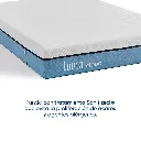LUUNA CLOUD, COLCHON KING, MEMORY FOAM