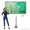 Samsung Pantalla 75" Crystal UHD Smart TV