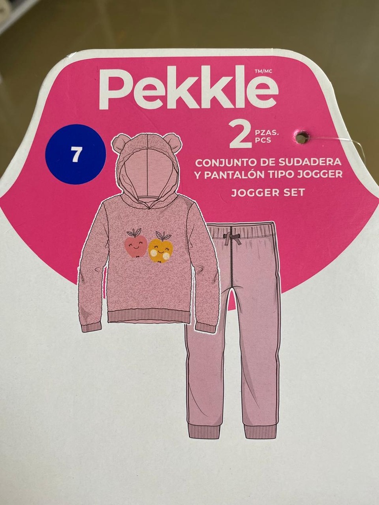 CONJUNTO DE SUDADERA Y PANTALÓN TIPO JOGGER