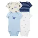 CARTER'S MAMELUCOS 4 PIEZAS PARA BEBÉS VARIAS TALLAS Y COLORES