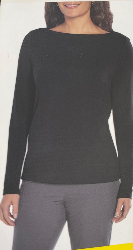 THREE DOTS BLUSA MANGA LARGA PARA DAMA