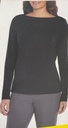 THREE DOTS BLUSA MANGA LARGA PARA DAMA