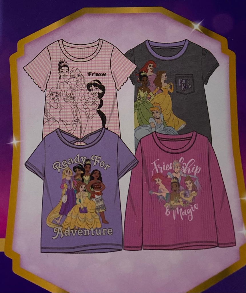  PLAYERA 4 PACK TEE PARA NIÑO Y NIÑA