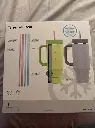 BOTELLAS DE AGUA AISLADAS DE ACERO INOXIDABLE THERMOFLASK 40 OZ GRIS Y BLANCO