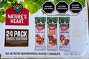 NATURE'S HEART 24 PACK SNACKS SURTIDOS