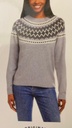 WEATHERPROOF SUETER PARA DAMA