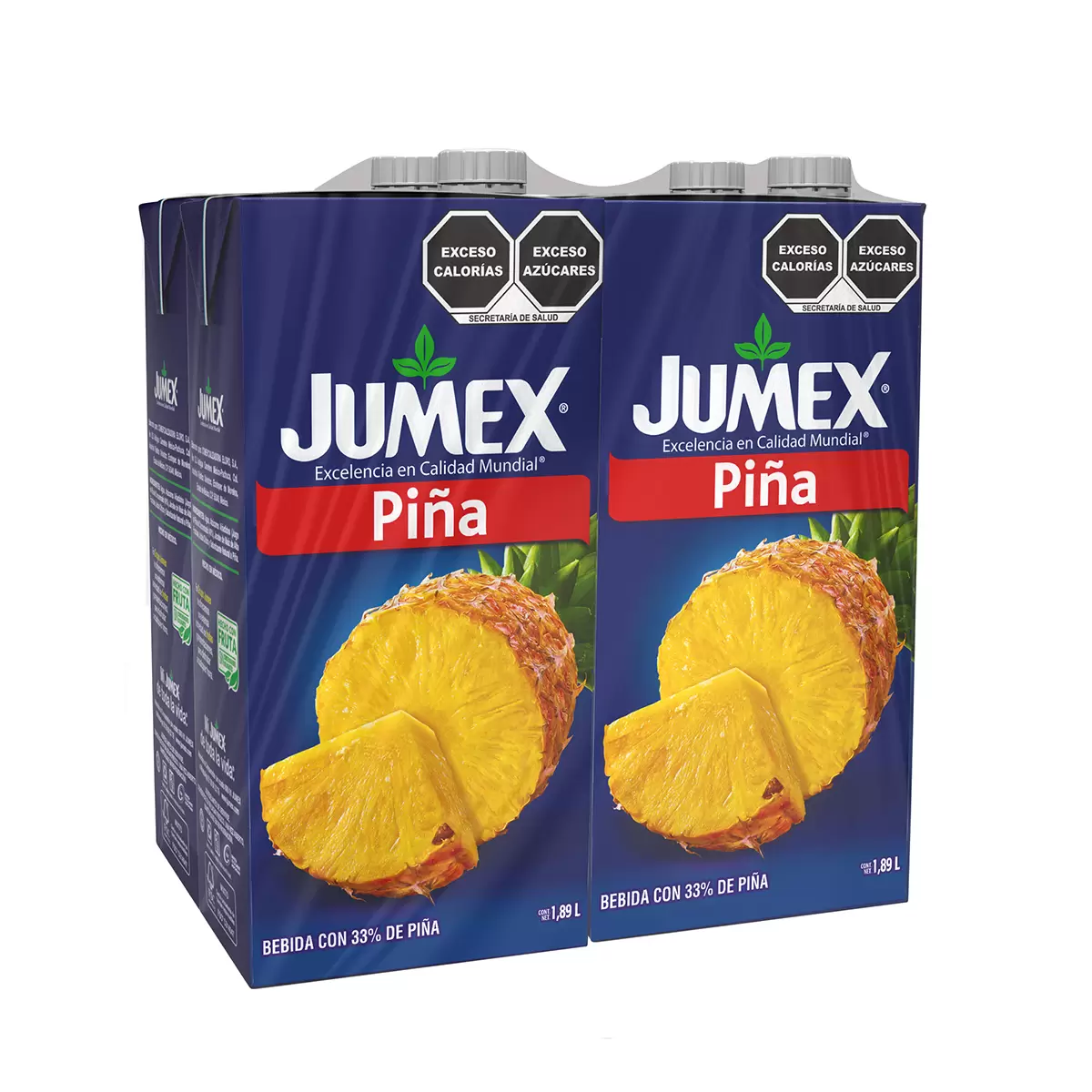 JUMEX BEBIDA DE PIÑA 3 PZAS 1.89 L