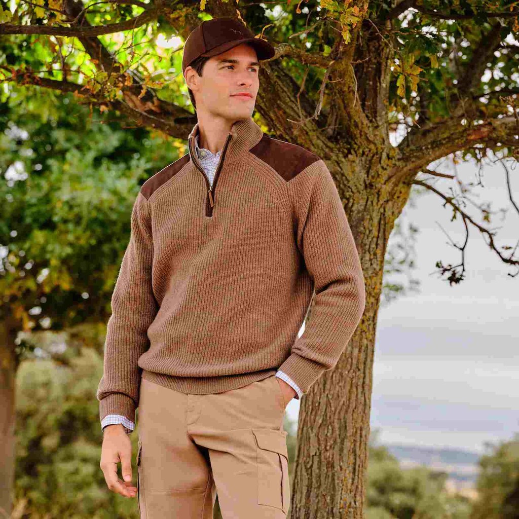 Jersey con Media Cremallera Kirkland Para Hombre