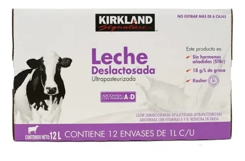 LECHE DESLACT 12/1 L KIRKLAND SIGNATURE