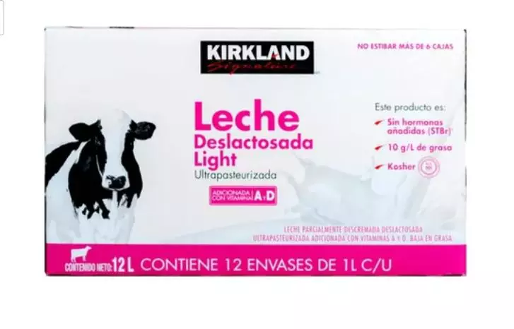 [0004022] LECHE DESLACT LIGHT 12/1 L KIRKLAND SIGNATURE