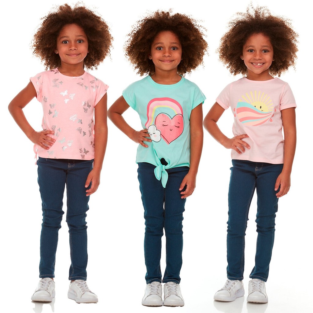 LIMITED TOO 3 PACK PLAYERA PARA NIÑA VARIOS MODELOS (M 10/12)