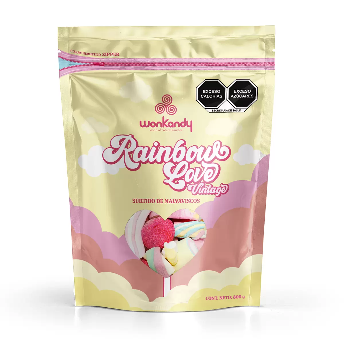 [0004062] LOVE SURTIDO DE BOMBONES 800G WONKAN DYRAIN BOW