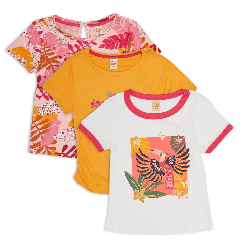 Limited Too Girls 3 Pack T-Shirt para Niña