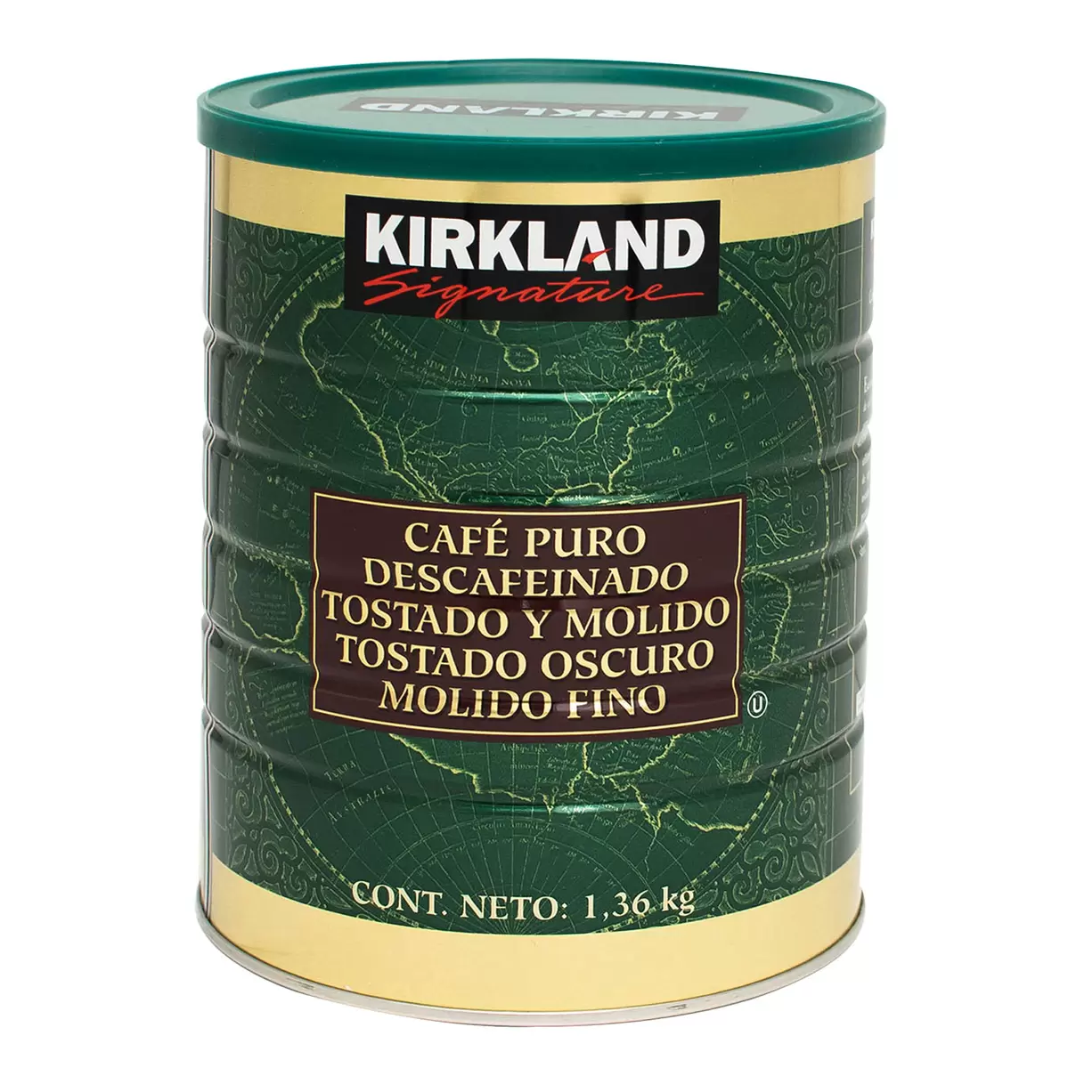 MOLIDO DESCAFEINADO 1.36KG KIRKLAND SIGNATURE