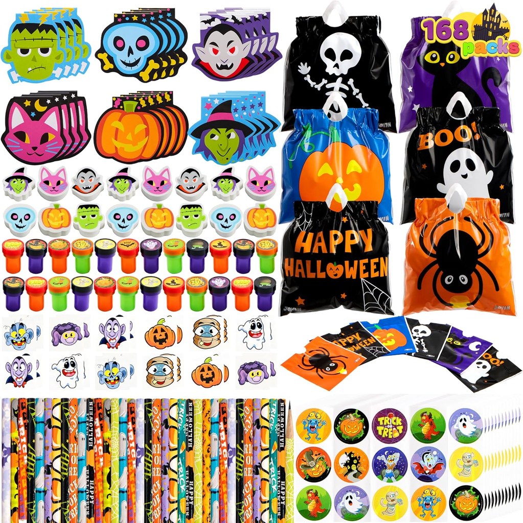 PAQUETE ARTSTYLE PARA FIESTA HALLOWEEN 200 pz