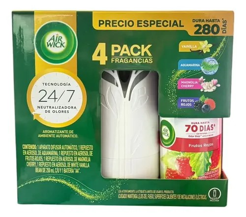 [0004503] AIR WICK 4 PACK FRAGANCIAS