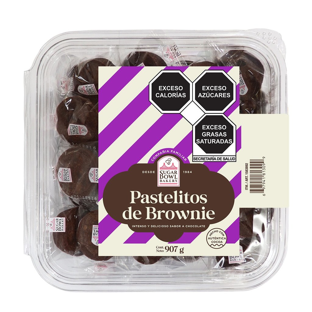 PASTELITOS DEBROWNIE 907G SUGAR BOWLBAKERY