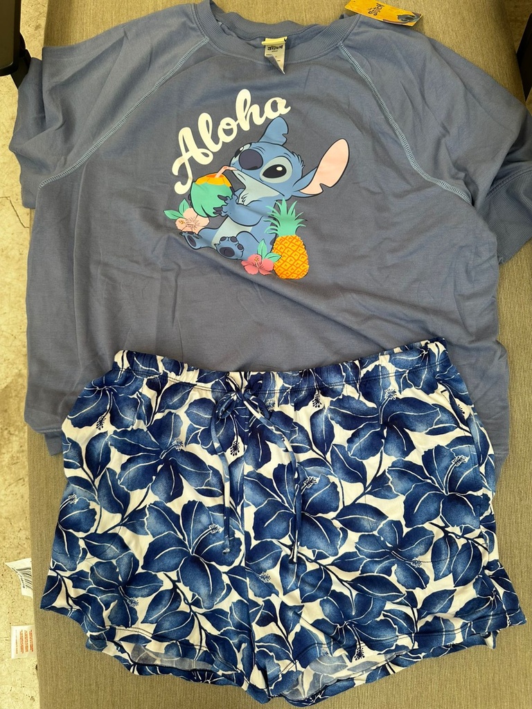 PIJAMA PARA DAMA 2 PIEZAS DISNEY