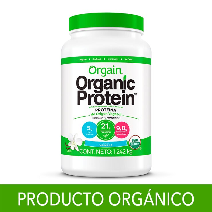 PROTEÍNA ORGÁNICA VAINILLA 1.2KG ORGAIN