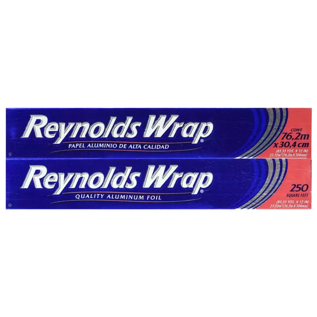 REYNOLDS STANDARD PAPEL ALUMINIO 1 PZAS DE 76.2 M X 30.4 CM
