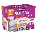 KIRKLAND SIGNATURE BOLSAS DE PLÁSTICO CON CINTA PARA COCINA 200 PZAS DE 49.2 L