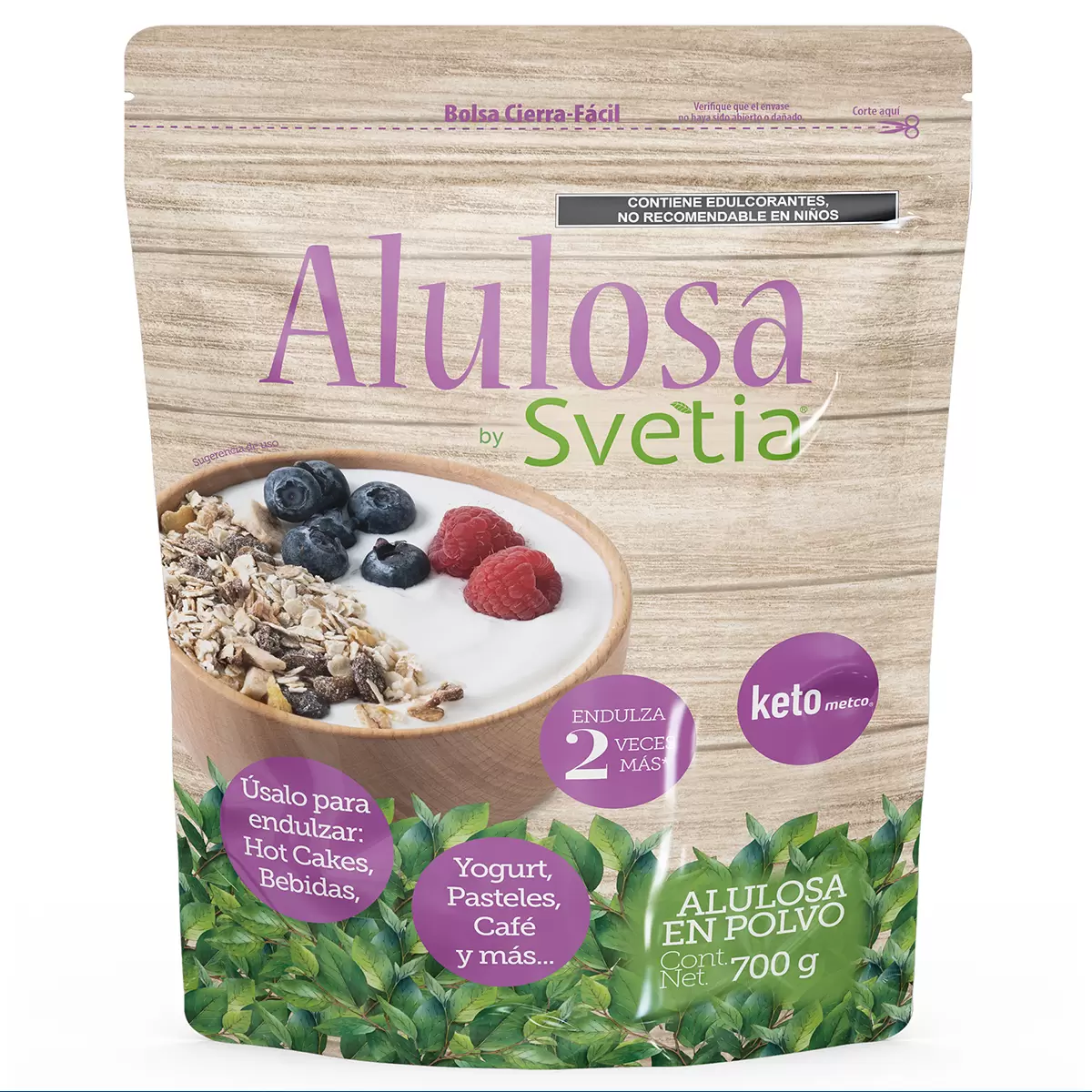 SVETIA ALULOSA EN POLVO 700 G