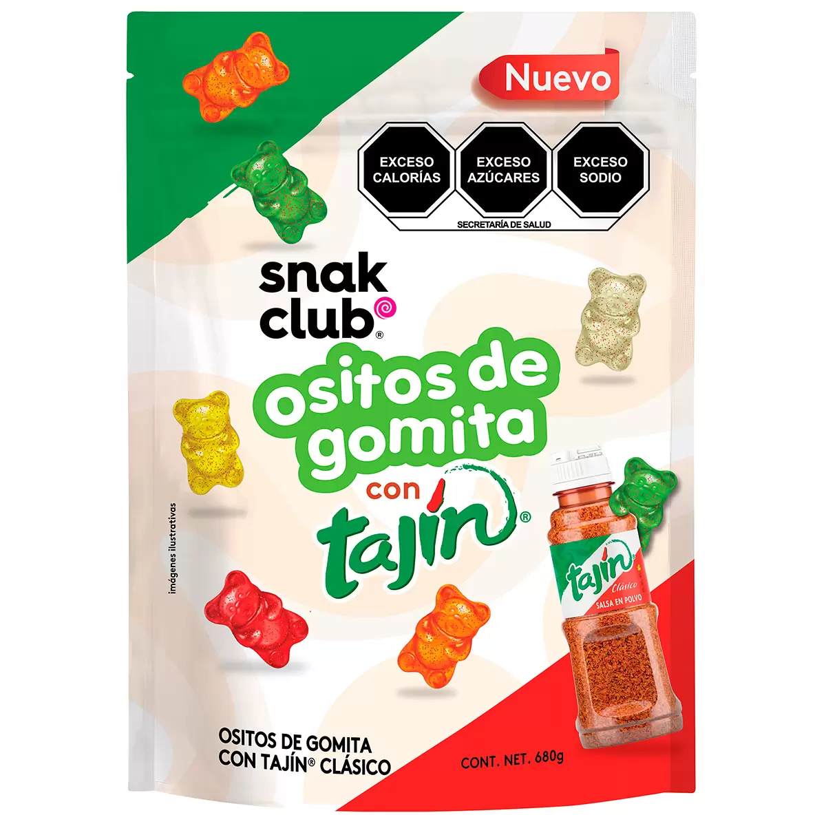 TAJIN OSITOS DE GOMITA 680GS NAKCLUB