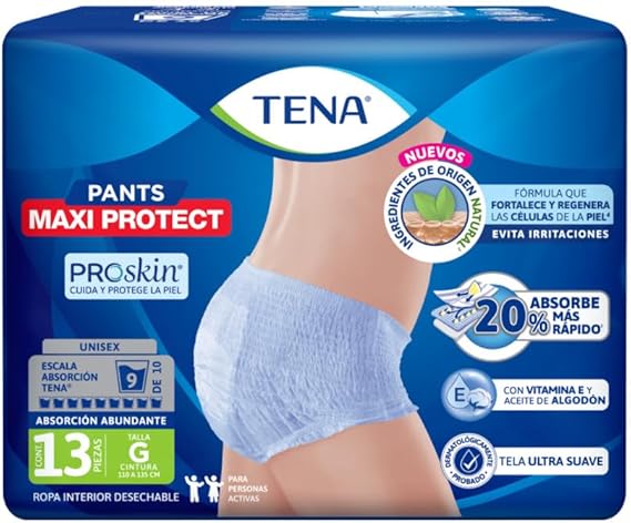 TENA PAÑAL PARA ADULTO SUPREME PROTECT - G