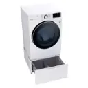 LG SECADORA DE GAS 22KG CON PEDESTAL CARGA FRONTAL MODELO DF22WV2SR