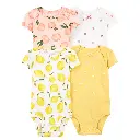 CARTER'S MAMELUCOS 4 PIEZAS PARA BEBÉS VARIAS TALLAS Y COLORES