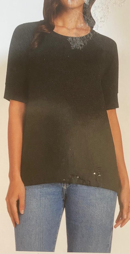 MAX MIA BLUSA OLGADA CON MANGASAL CODO