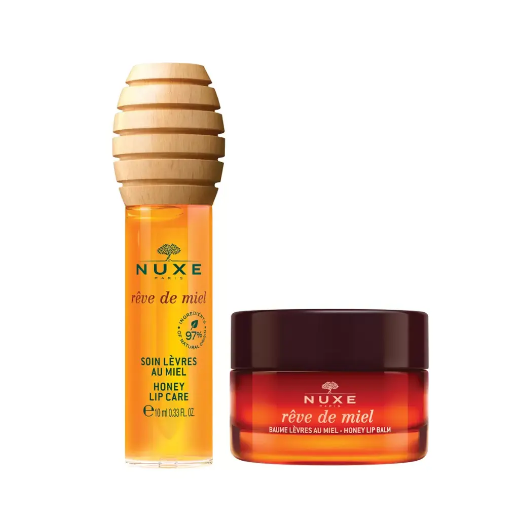 NUXE HONEY LIP CARE, TRATAMIENTO PARA LABIOS 2 PZAS
