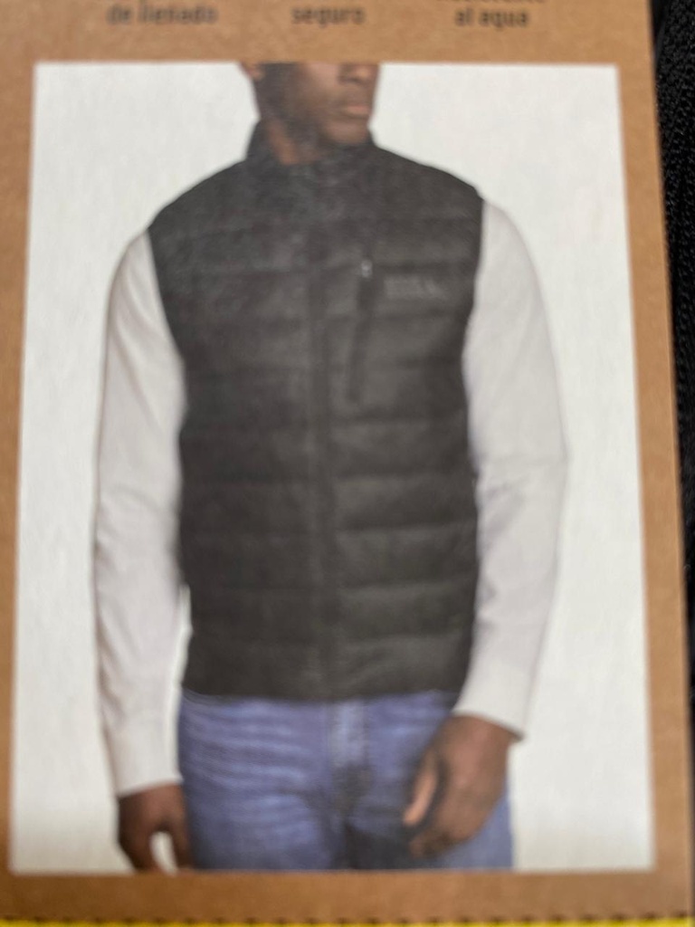 EDDIE BAUER CHALECO ACOLCHONADO DE PLUMAS