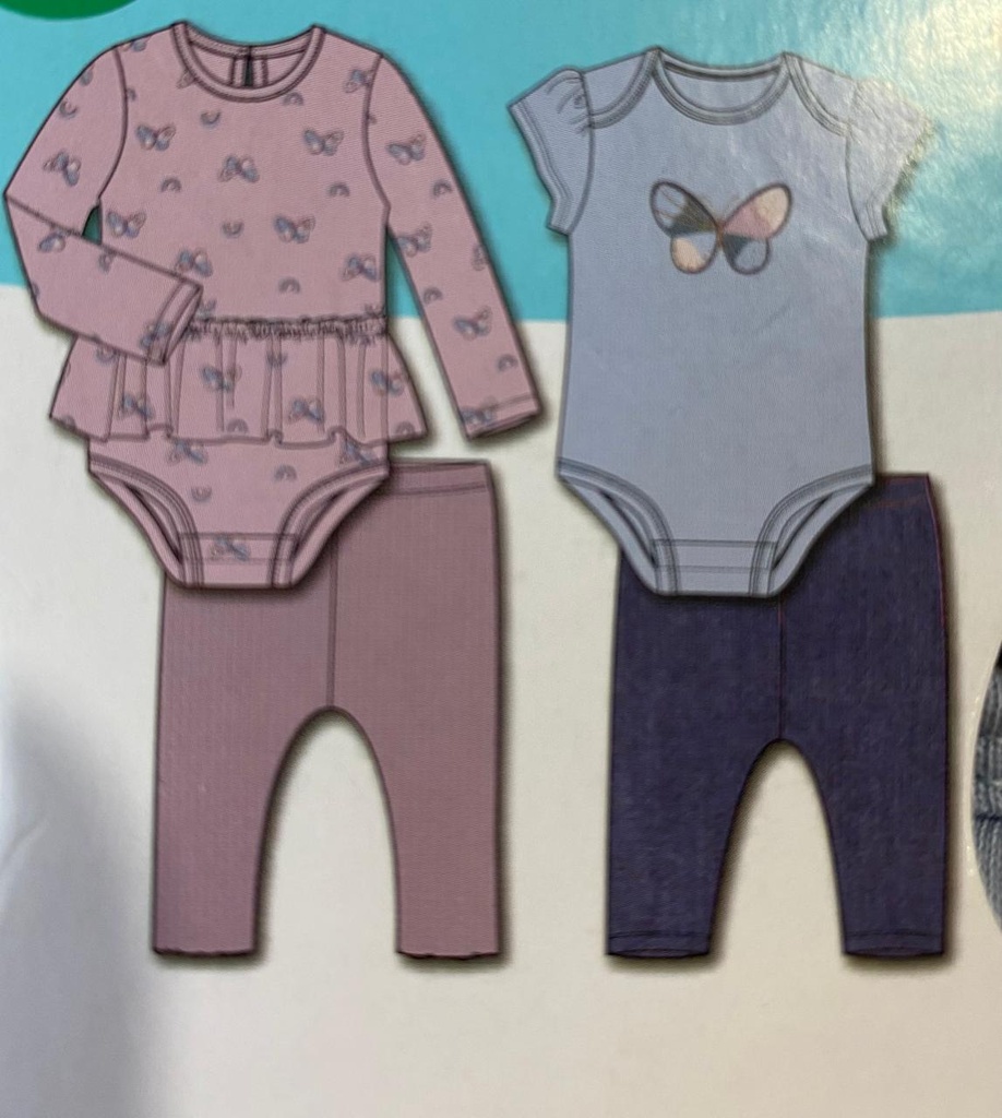 PEKKLE CONJUNTO 4 PIEZAS PARA NIÑOS Y NIÑAS