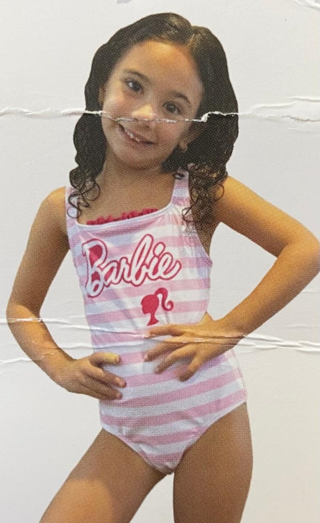BARBIE TRAJE DE BAÑO 2 PIEZA