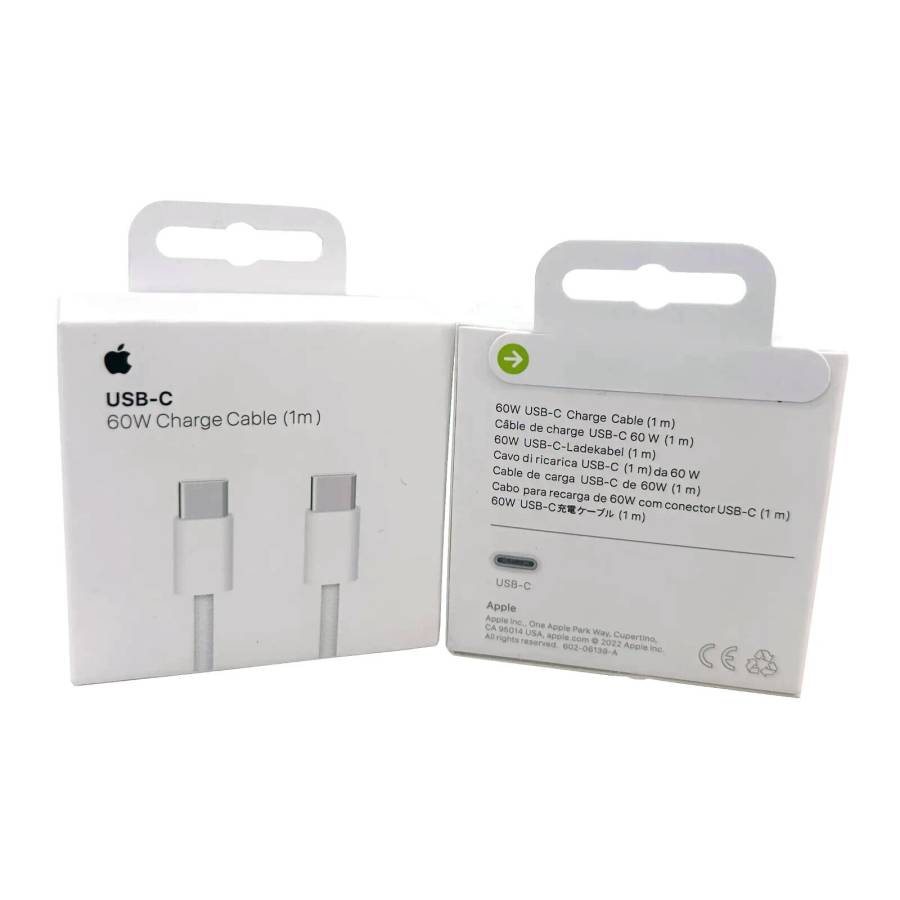 CABLE DE CARGA USB-C DE 60W (1M) APPLE