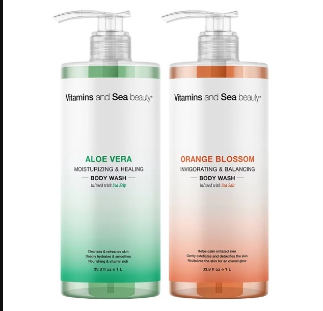 JABÓN LÍQUIDO CORPORAL 1L VITAMINS AND SEA 