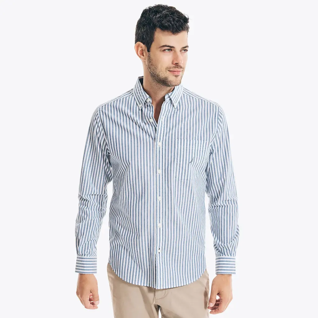 Camisa Nautica Para Hombre  