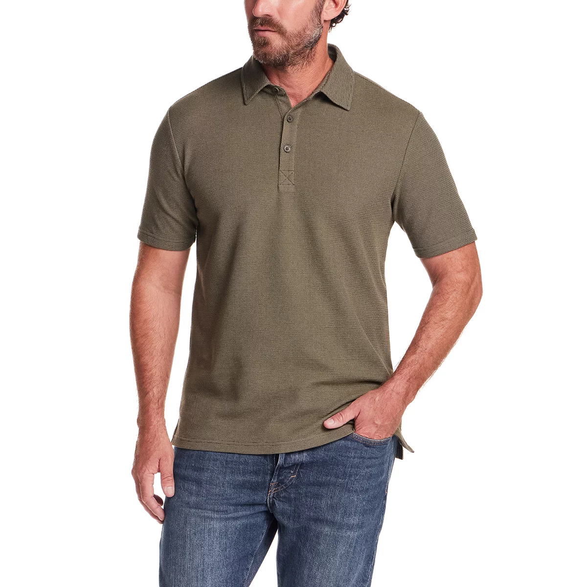 [0005334] CAMISA TIPO POLO PARA CABALLERO VINTAGE & BLACK