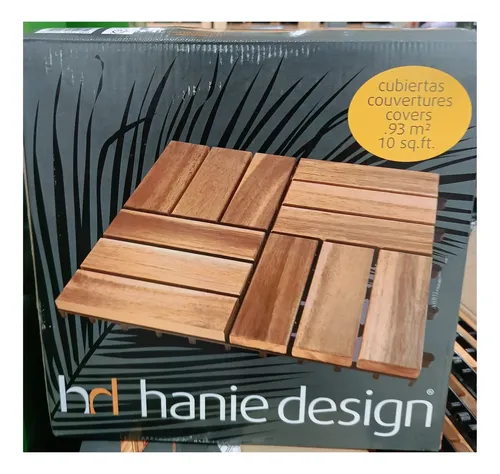 Piso para Jardin 10 piezas Hanie Group