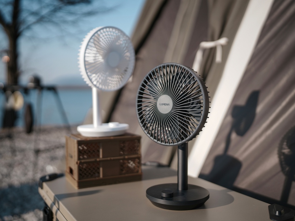 Ventilador Inalambrico Para Escritorio Lumena 