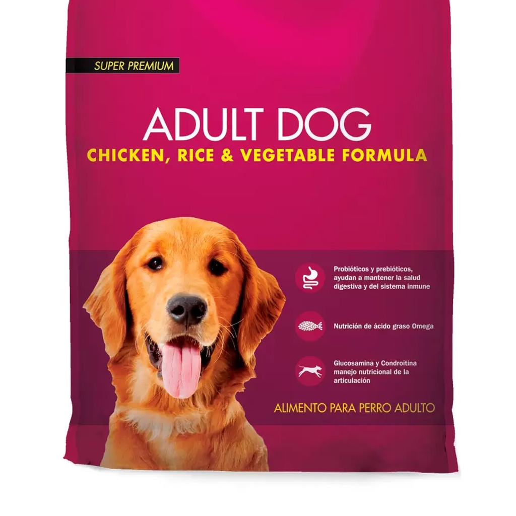 Alimento para Perro Adulto Pollo-Arroz 18.1 kg Kirkland 