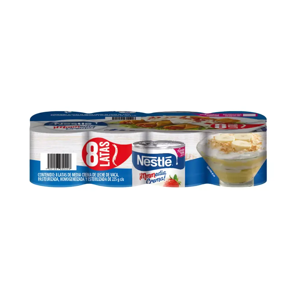 MEDIA CREMA 8/225 G NESTLE 