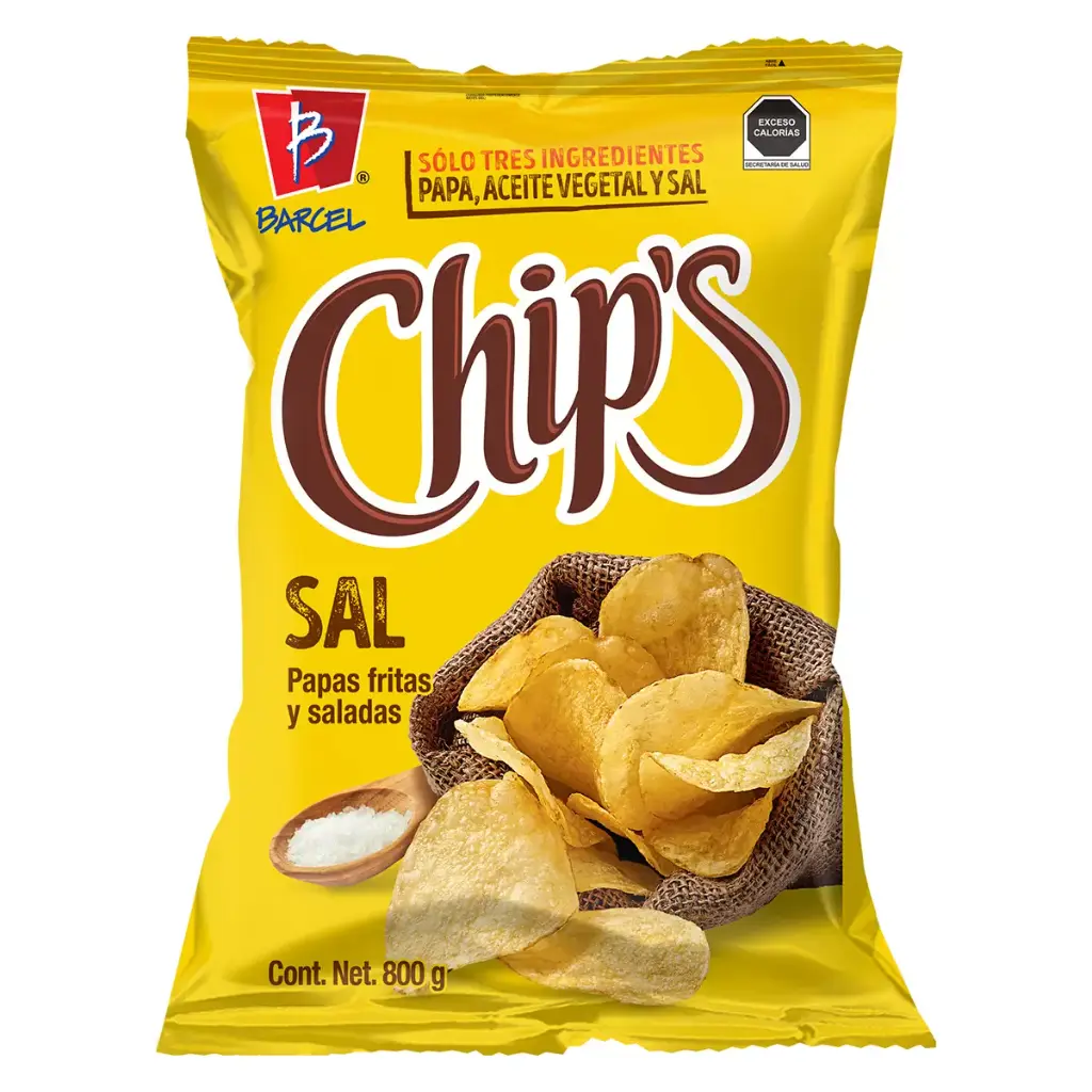 PAPAS FRITAS Y SALADAS 800 G CHIP´S 