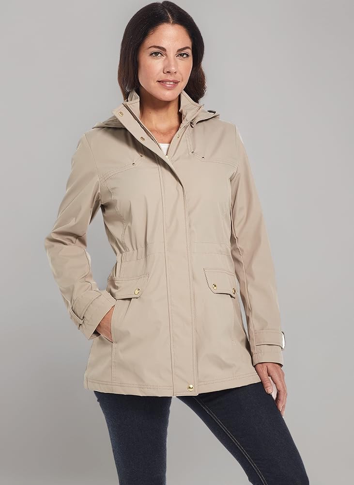 CHAMARRA PARA LLUVIA PARA DAMA WEATHERPROOF 