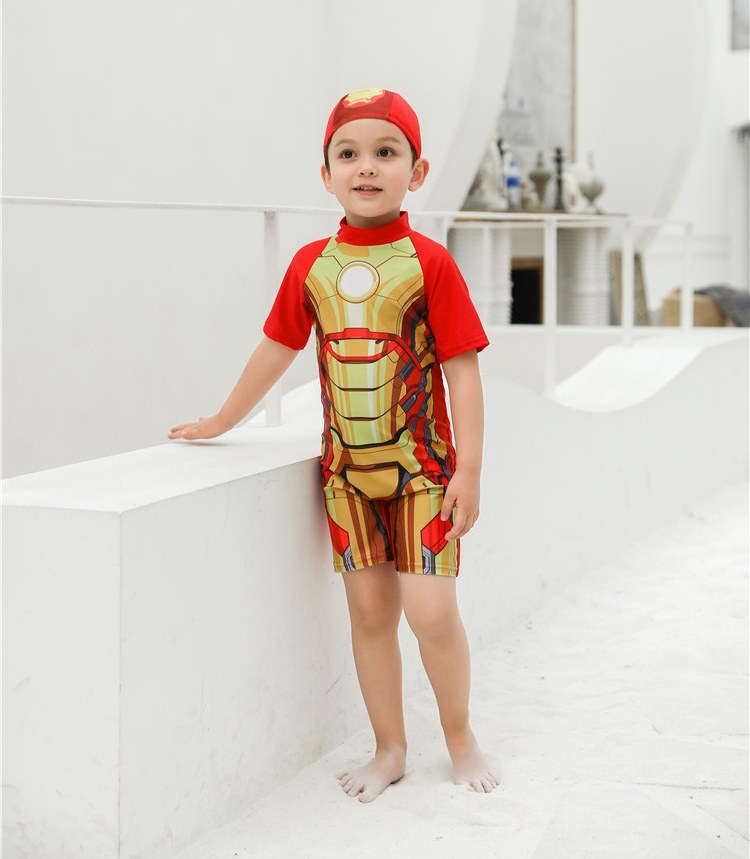 CONJUNTO TRAJE DE BAÑO PARA NIÑOS CHARACTER